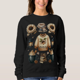 Sudadera Vibraciones de Otoño Día de Acción de Gracias Cala