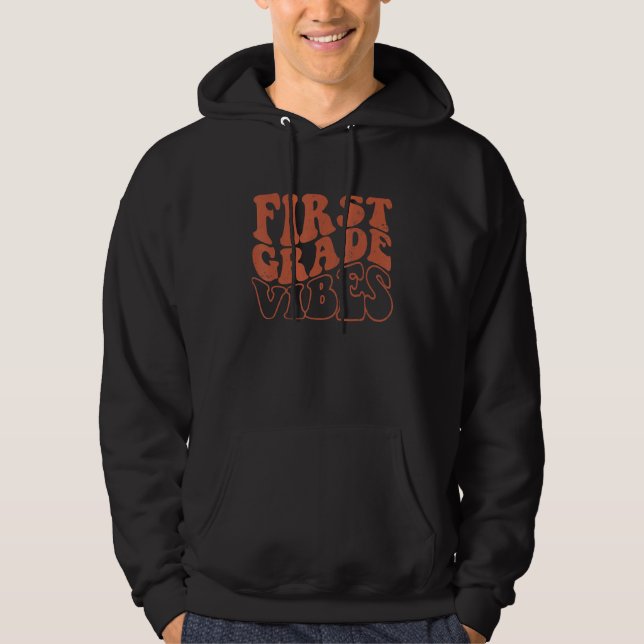 Sudadera Vibraciones de Primer Grado De vuelta al cole Vibr (Anverso)