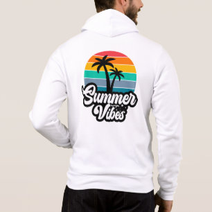 Sudadera Vibraciones de Verano con Diseño de Palmeras