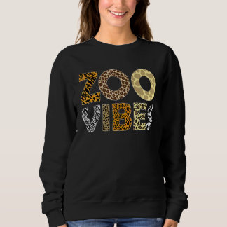 Sudadera Vibraciones de Zoo Estampado Animal Leopardo Safar