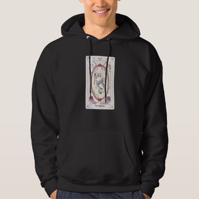 Sudadera Vibraciones Místicas Celestiales de Bruja Fases Es (Anverso)