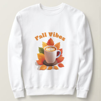 Sudadera vibraciones otoñales con café