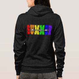 Sudadera Vibraciones Veraniegas LGBTQ | Orgullo Arcoíris