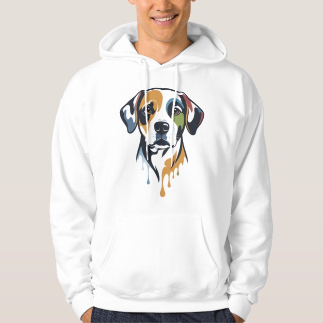 Sudadera Vibrant Lab Pop Art (Anverso)