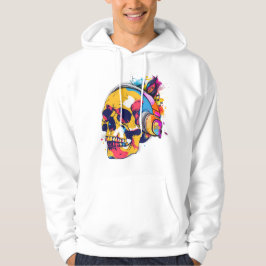 Sudadera Vibrant Skull Beats