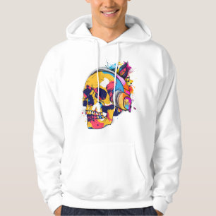 Sudadera Vibrant Skull Beats
