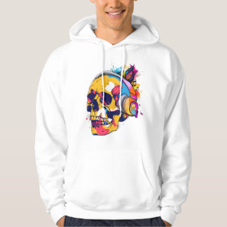 Sudadera Vibrant Skull Beats