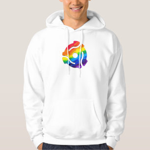 Sudadera Vibrante de adaptador de registro de 45 RPM de plá