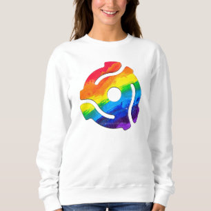 Sudadera Vibrante de adaptador de registro de 45 RPM de plá