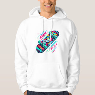 Sudadera Vibrante Skateboard Geométrica T-Shirt - Skate For