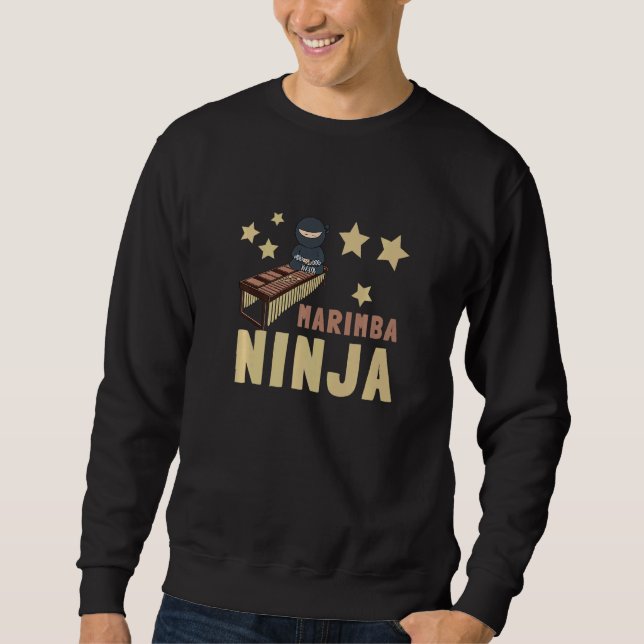 Sudadera Vibraphone Mom Marimba Ninja And Mallet Glockenspi (Anverso)
