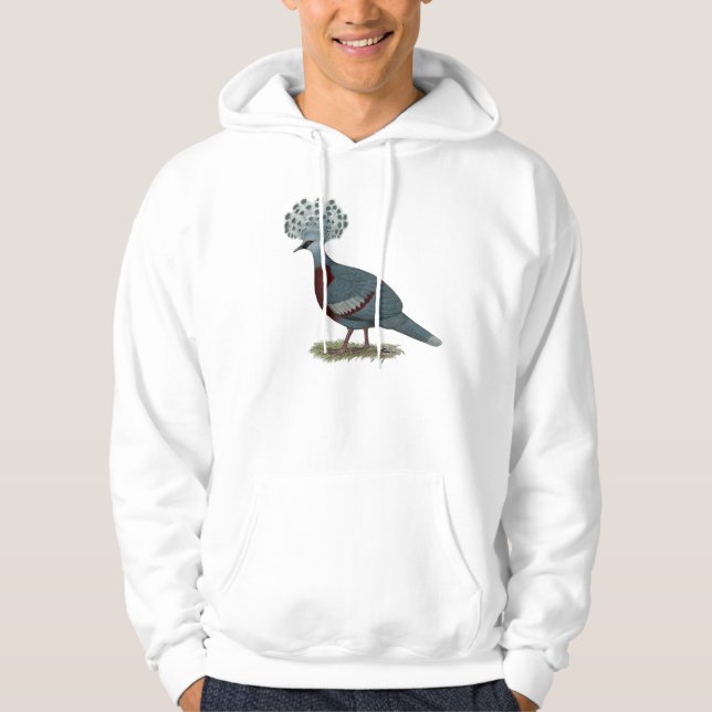 Sudadera Victoria Crowne Pigeon (Anverso)