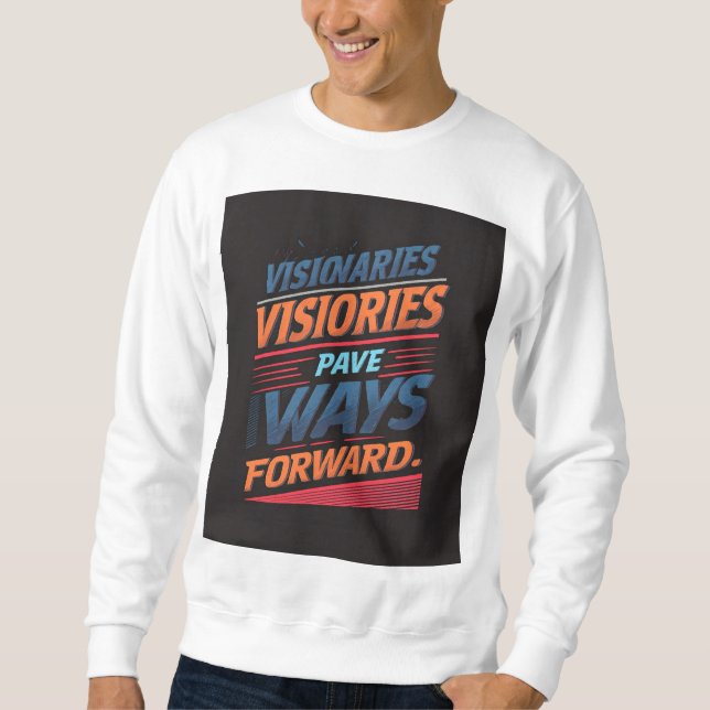 Sudadera Victoria visionaria: Camisas hacia delante (Anverso)