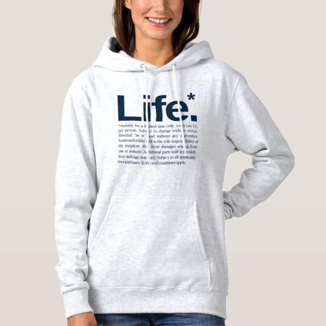 Sudadera Vida* (Anverso)