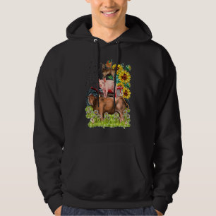 Sudadera Vida Acerca Del Equilibrio De La Granja De Vaca De