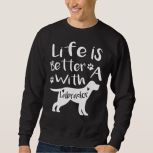 Sudadera Vida con labrador