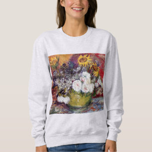 Sudadera Vida con Rosas y girasoles - Van Gogh