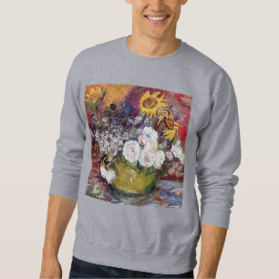 Sudadera Vida con Rosas y girasoles - Van Gogh