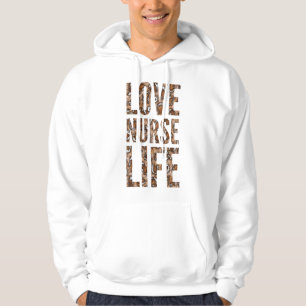 Sudadera Vida de enfermera de amor
