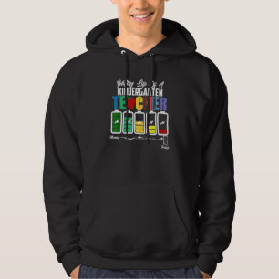 Sudadera Vida de la batería de un maestro de jardín de infa