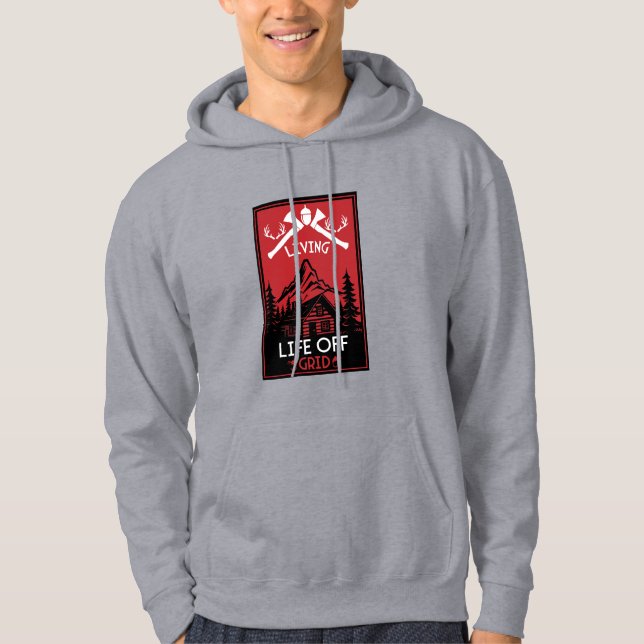 SUDADERA VIDA DE LA CUADRÍCULA DESACTIVADA (Anverso)