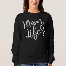 Vida de Mamá con Letra Blanca Chic y Corazón