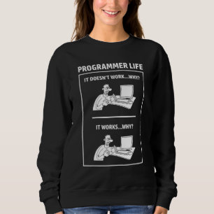 Sudadera Vida de Programador Informática Ciencias de la Com