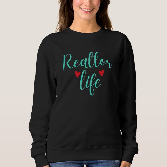 Sudadera Vida de Realtor (Anverso)