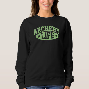 Sudadera Vida de tiro con arco y arquero de torneo de arco