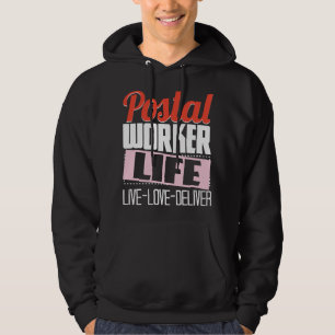 Sudadera Vida de trabajador postal - cartero