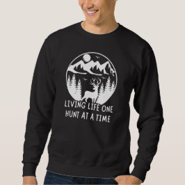 Sudadera Vida de una caza a la vez | Caza de venados