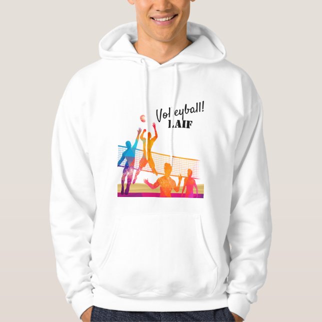 Sudadera Vida de voleibol (Anverso)