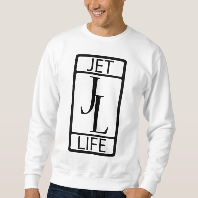 Sudadera Vida del jet (Anverso)