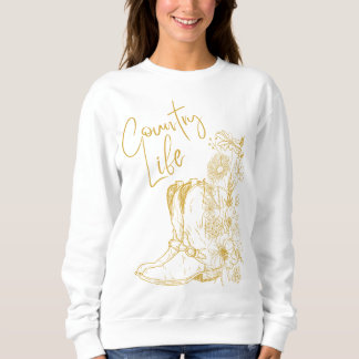 Sudadera vida en el campo