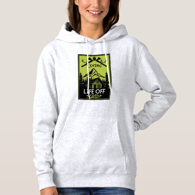 SUDADERA VIDA FUERA DE LA RED (Anverso)