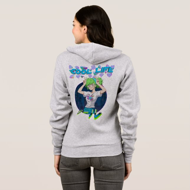 SUDADERA VIDA GENIAL (Reverso completo)