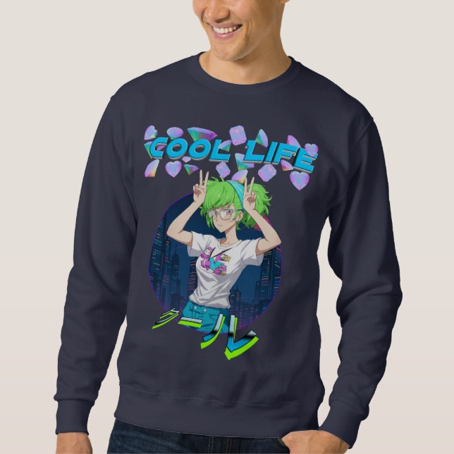 SUDADERA VIDA GENIAL (Anverso)