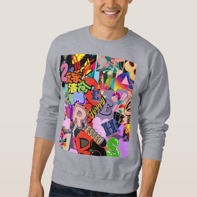 Sudadera Vida Hiphop (Anverso)