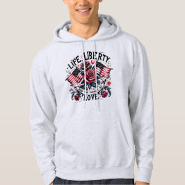 Sudadera Vida, libertad y búsqueda del amor - Camisas sudor