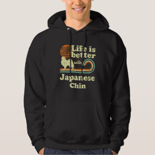 Sudadera Vida Mejor Chin Chin Vintage Dog Mom Dad