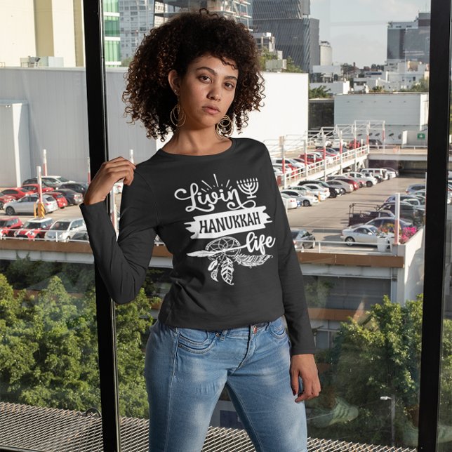 Sudadera Vida moderna en Hanukkah Vida Menorah Dream Catche (Subido por el creador)