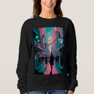 Sudadera Vida nocturna en Tokio