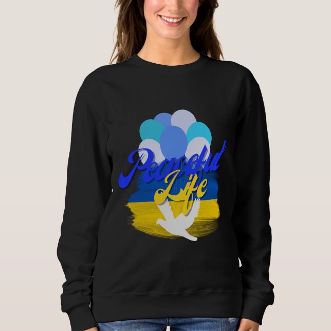 Sudadera Vida pacífica (Anverso)