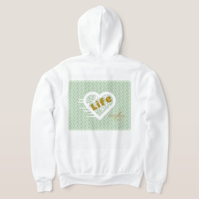 Sudadera Vida sabia azarosa azote total del poeta Adiela Ak (Distribución Reverso )