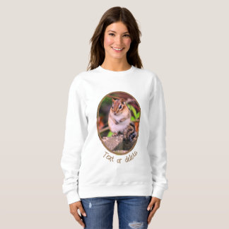 Sudadera Vida silvestre de Chipmunk personalizada