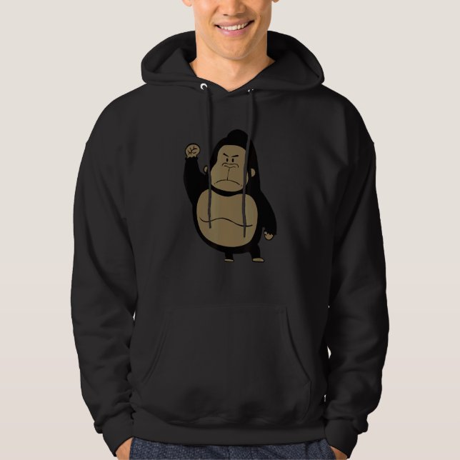 Sudadera Vida silvestre Gorilla King Alpha Ape (Anverso)