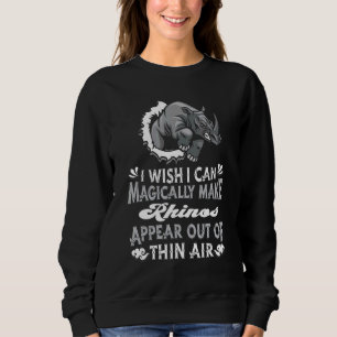 Sudadera Vida silvestre rinoceronte Chubby Animal Safari Rh