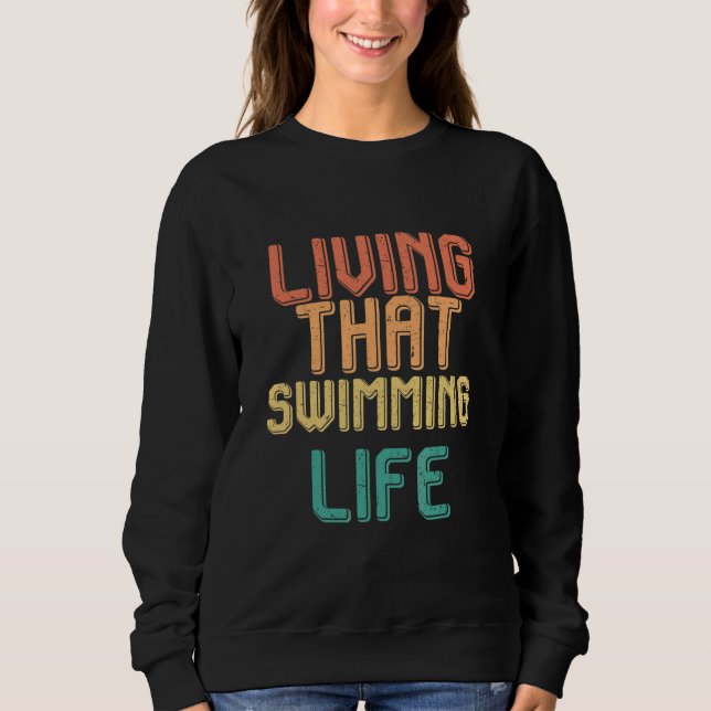 Sudadera Vida vintage que NADA en la vida (Anverso)