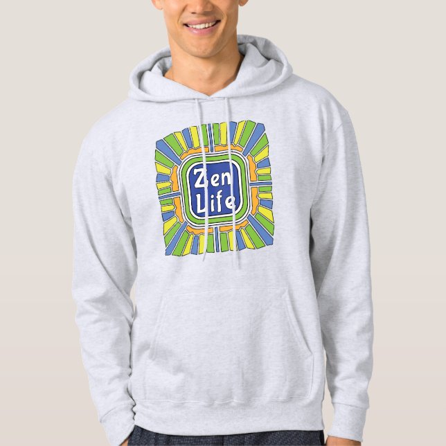 Sudadera Vida Zen para mí (Anverso)