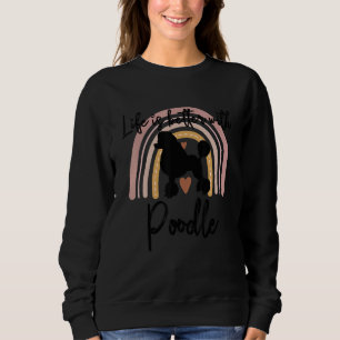 Sudadera Vidas mejores mujeres de perro arco iris